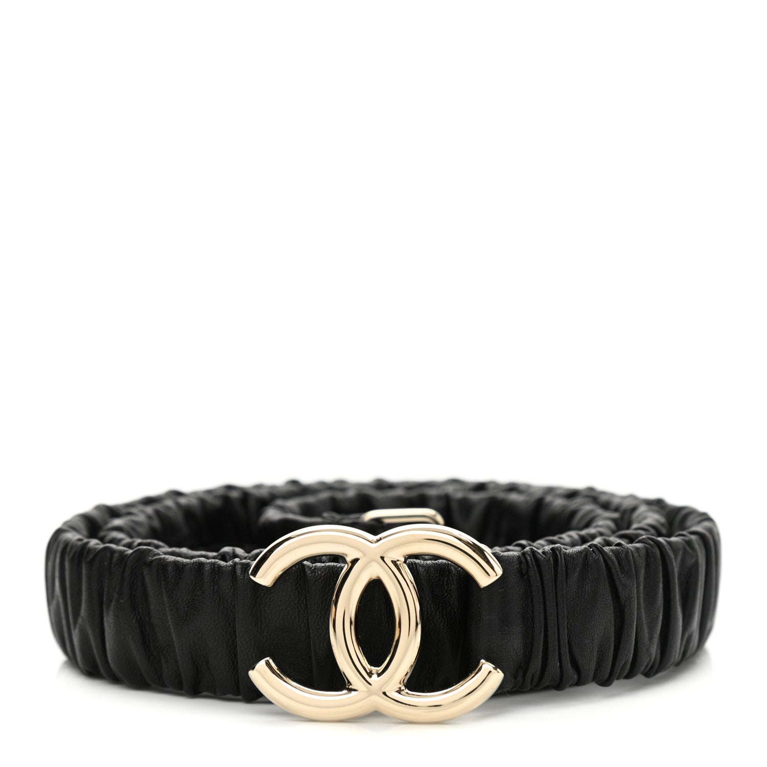 Chanel Calfskin CC Belt 90 36 Black 1 of 5