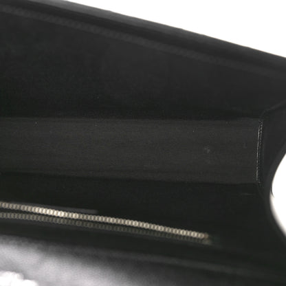 Saint Laurent Grain De Poudre Textured Mixed Matelasse Large Triquilt Monogram Satchel Black 5 of 11