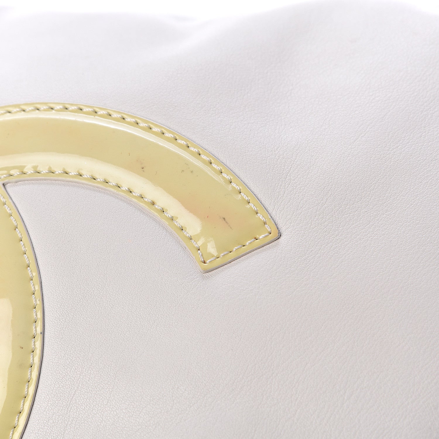Chanel Calfskin Modern Chain Rhodoid Hobo White 14 of 19