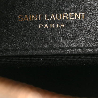 Saint Laurent Calfskin Matelasse Monogram Lou Camera Bag Taupe 6 of 15