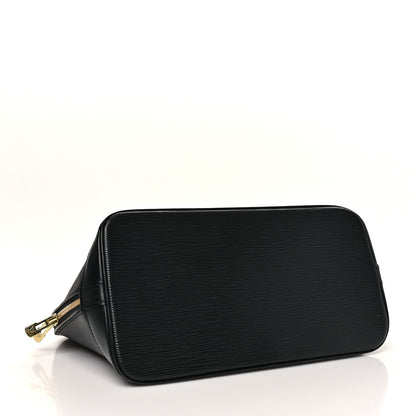 Louis Vuitton Epi Alma PM Black 4 of 11