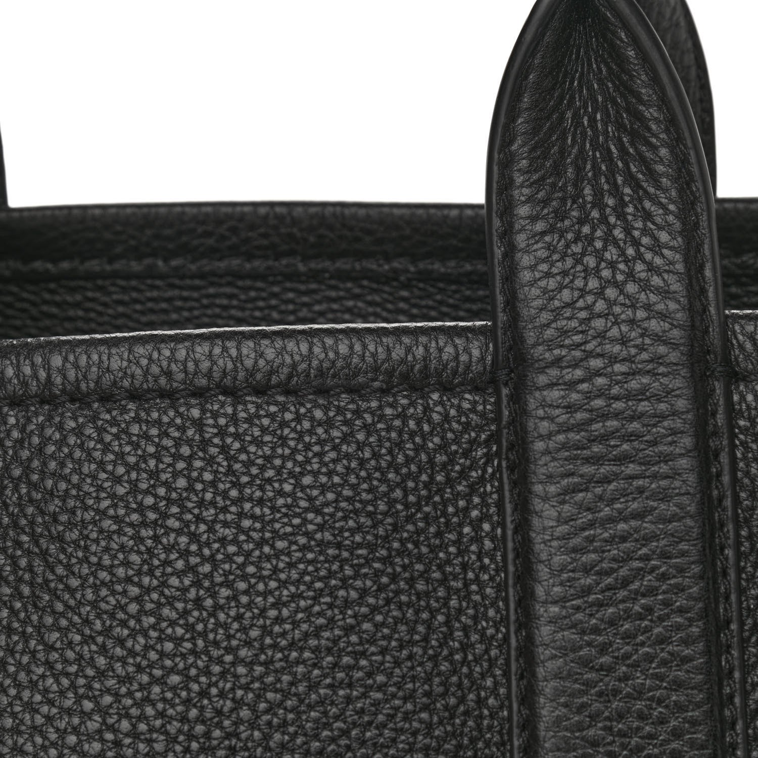 Marc Jacobs Grained Calfskin Small The Tote Bag Black 11 of 11