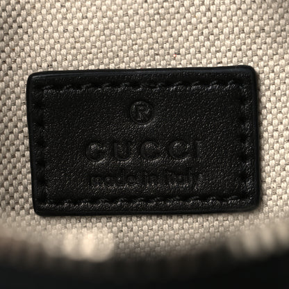 Gucci Calfskin GG Tennis Embossed Belt Bag Black 6 of 10