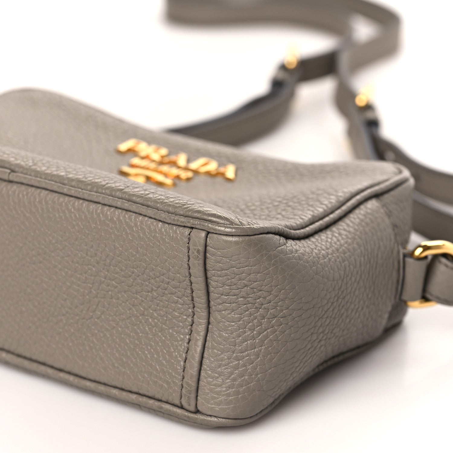 Prada Vitello Phenix Camera Bag Argilla 9 of 9