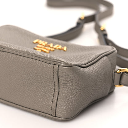 Prada Vitello Phenix Camera Bag Argilla 9 of 9
