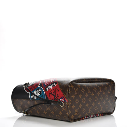 Louis Vuitton Monogram Kabuki Neverfull MM 4 of 8