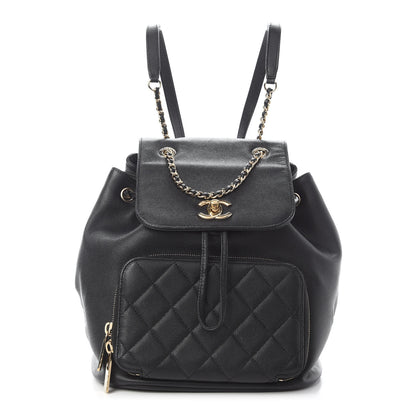 Chanel Caviar Quilted Business Affinity Backpack Black 1 of 10