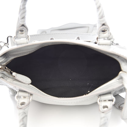 Balenciaga Agneau Giant 12 Silver Hardware Mini City Gris Glace 5 of 10