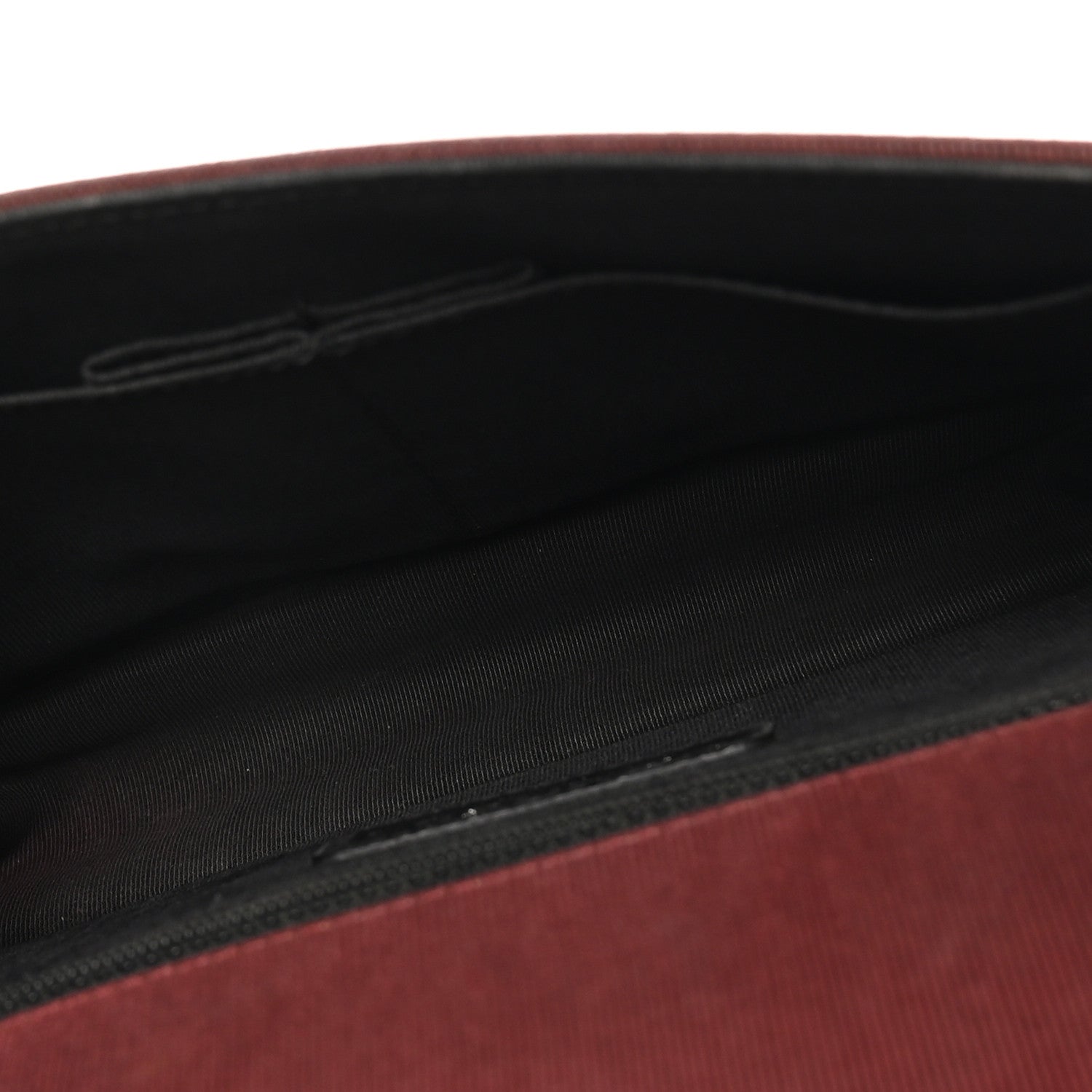 Chanel Calfskin Quilted Ballerine Flap Black Dark Red 5 of 10