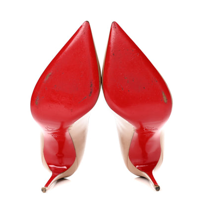 Christian Louboutin Patent So Kate 120 Pumps 42 Nude 4 of 5