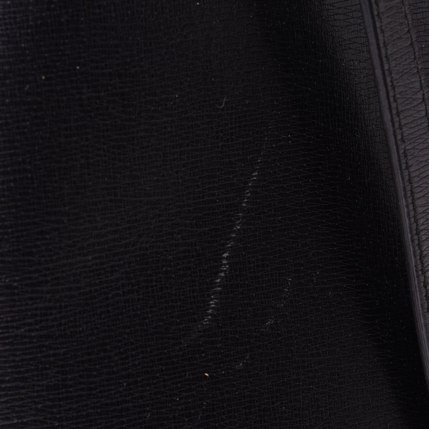 Textured Calfskin Large Bright Bit Tote Black
