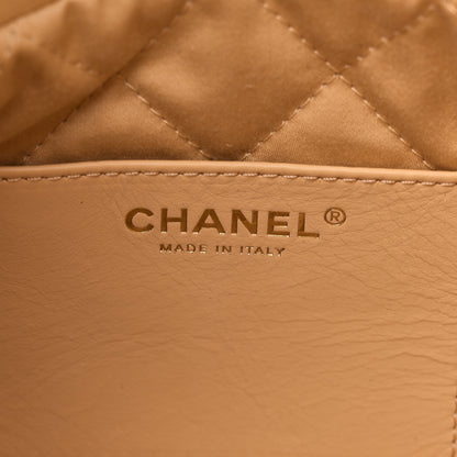 Chanel Shiny Calfskin Quilted Mini Chanel 22 Yellow 6 of 11