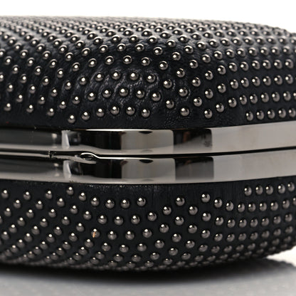 Alexander McQueen Nappa Studded Knucklebox Clutch Black 10 of 10