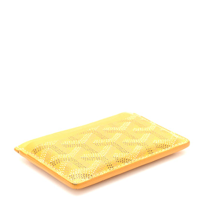 Goyard Goyardine Saint Sulpice Card Holder Yellow 6 of 14