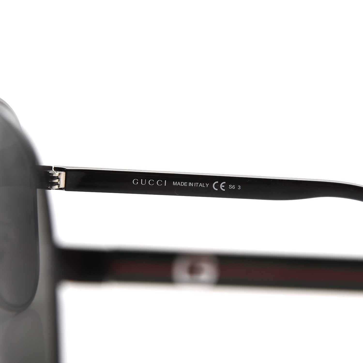 Gucci GG Web Aviator GG1951S Sunglasses Black 5 of 8