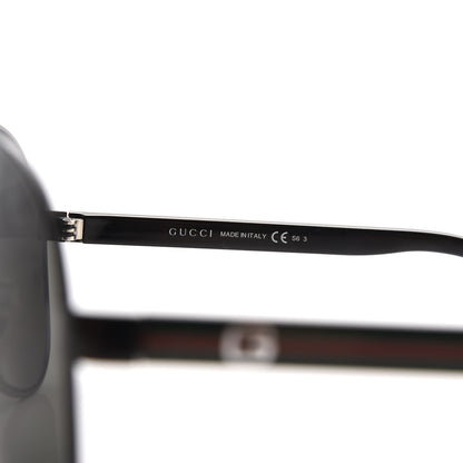 Gucci GG Web Aviator GG1951S Sunglasses Black 5 of 8