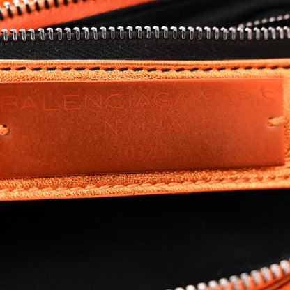 Balenciaga Metallic Agneau Classic Hardware First Orange 7 of 19