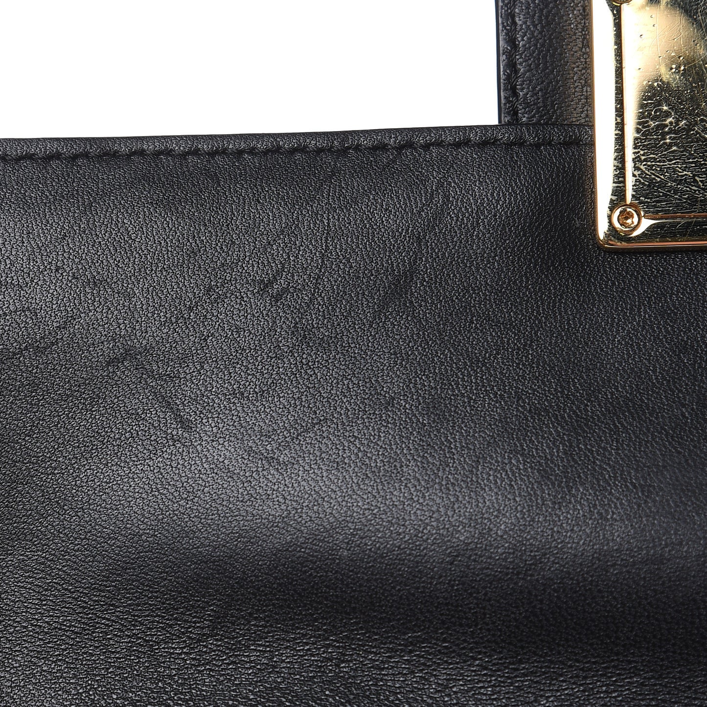 Lambskin Quilted Crystal Embellished Millennial Rectangular Shoulder Bag Black