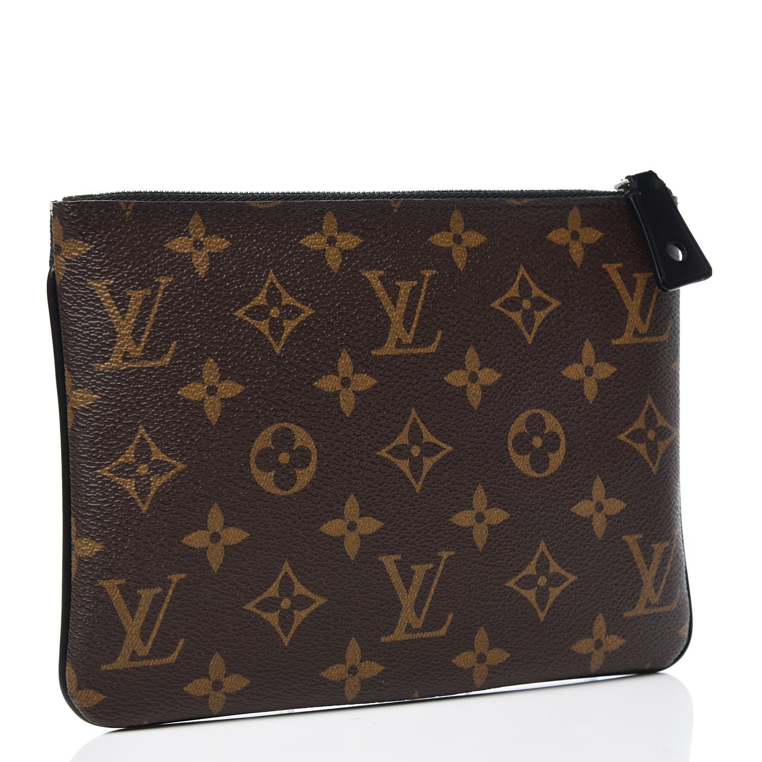 Louis Vuitton Monogram Stripes Pochette Plate PM 3 of 7
