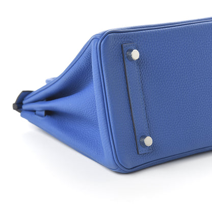 Hermes Togo Birkin 25 Bleu Zellige 6 of 11