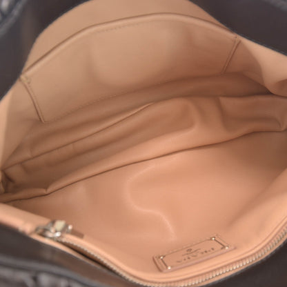Prada Nappa Gaufre Shopping Pattina Tote Nero Black 7 of 8