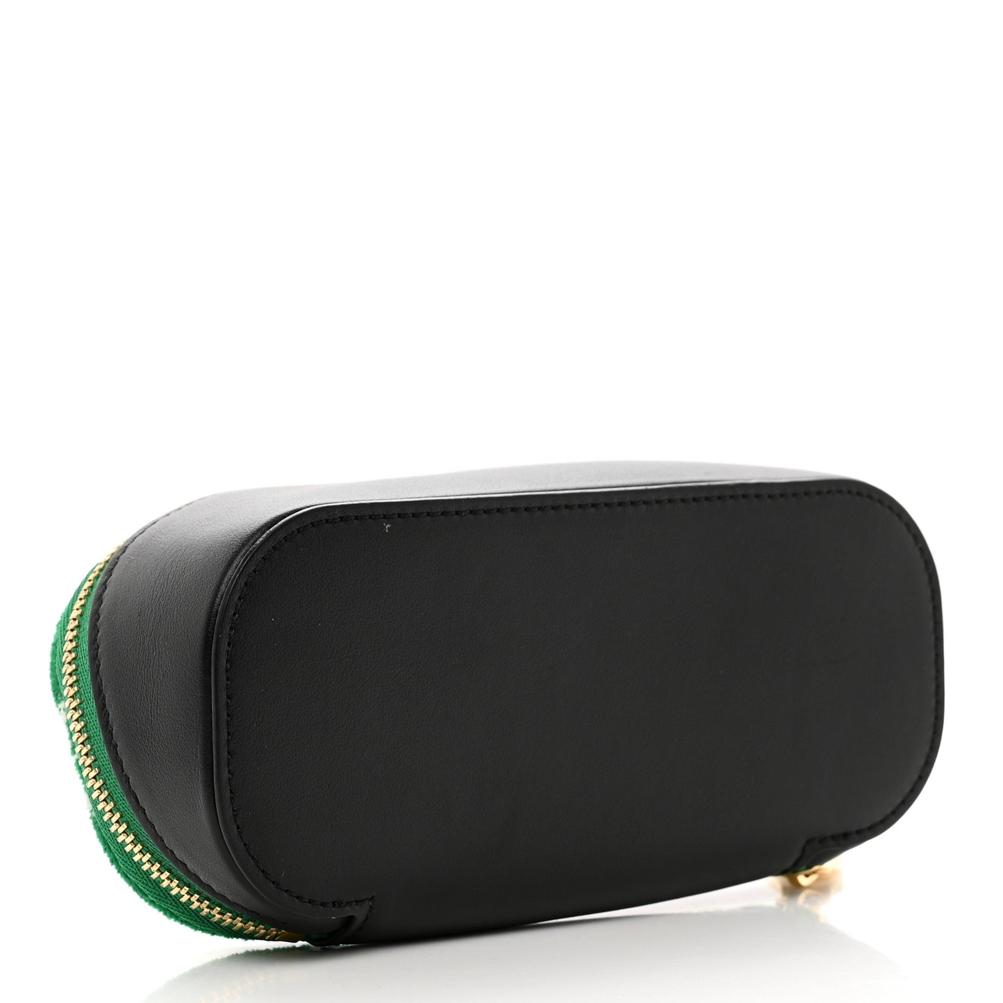 Jacquard Velvet Monogram LV Match Sunglasses Case GM Vert