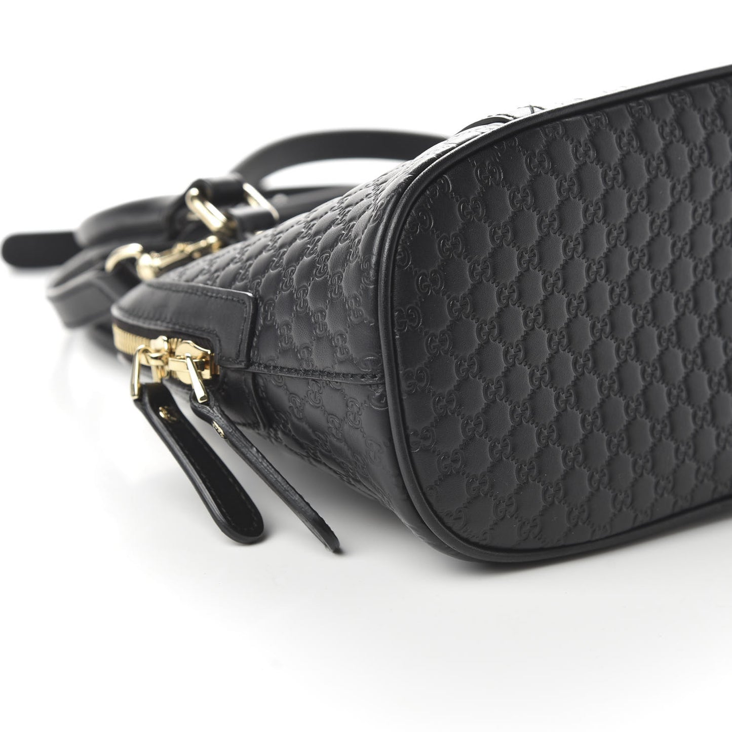 Microguccissima Mini Dome Bag Black