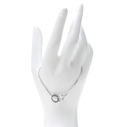Cartier 18K White Gold Black Ceramic LOVE Bracelet 2 of 6