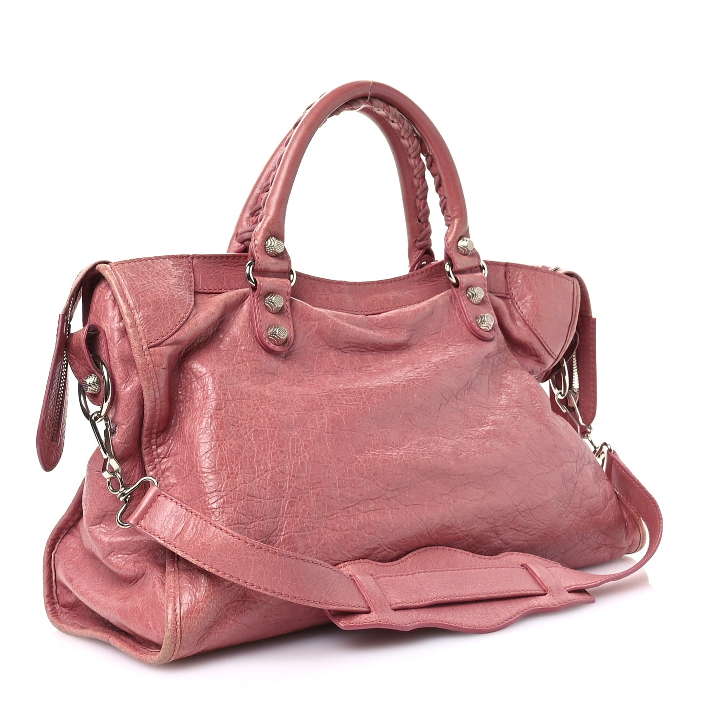 Agneau Giant 12 Silver Hardware City Rose Bruyere