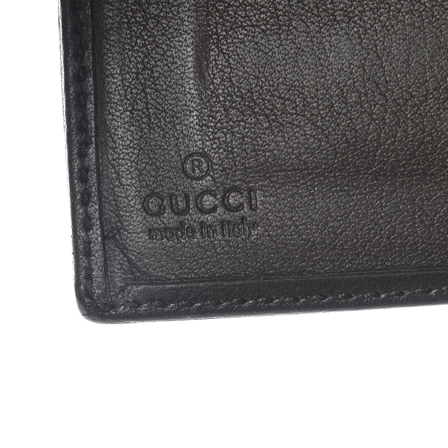 Gucci GG Supreme Monogram Bi-Fold Wallet Brown 6 of 11