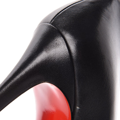 Christian Louboutin Shiny Nappa Pigalle 100 Pumps 39 Black 12 of 15