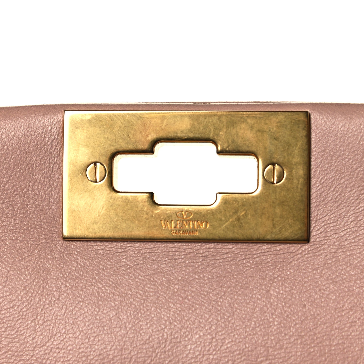 Valentino Garavani Nappa Large Roman Stud Shoulder Bag Rose Cannelle 6 of 8