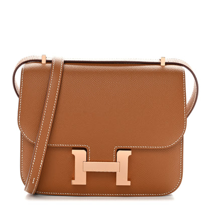 Hermes Epsom Constance 18 Gold 1 of 12