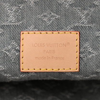 Louis Vuitton Monogram Denim Coussin Hobo MM Washed Gray 6 of 9