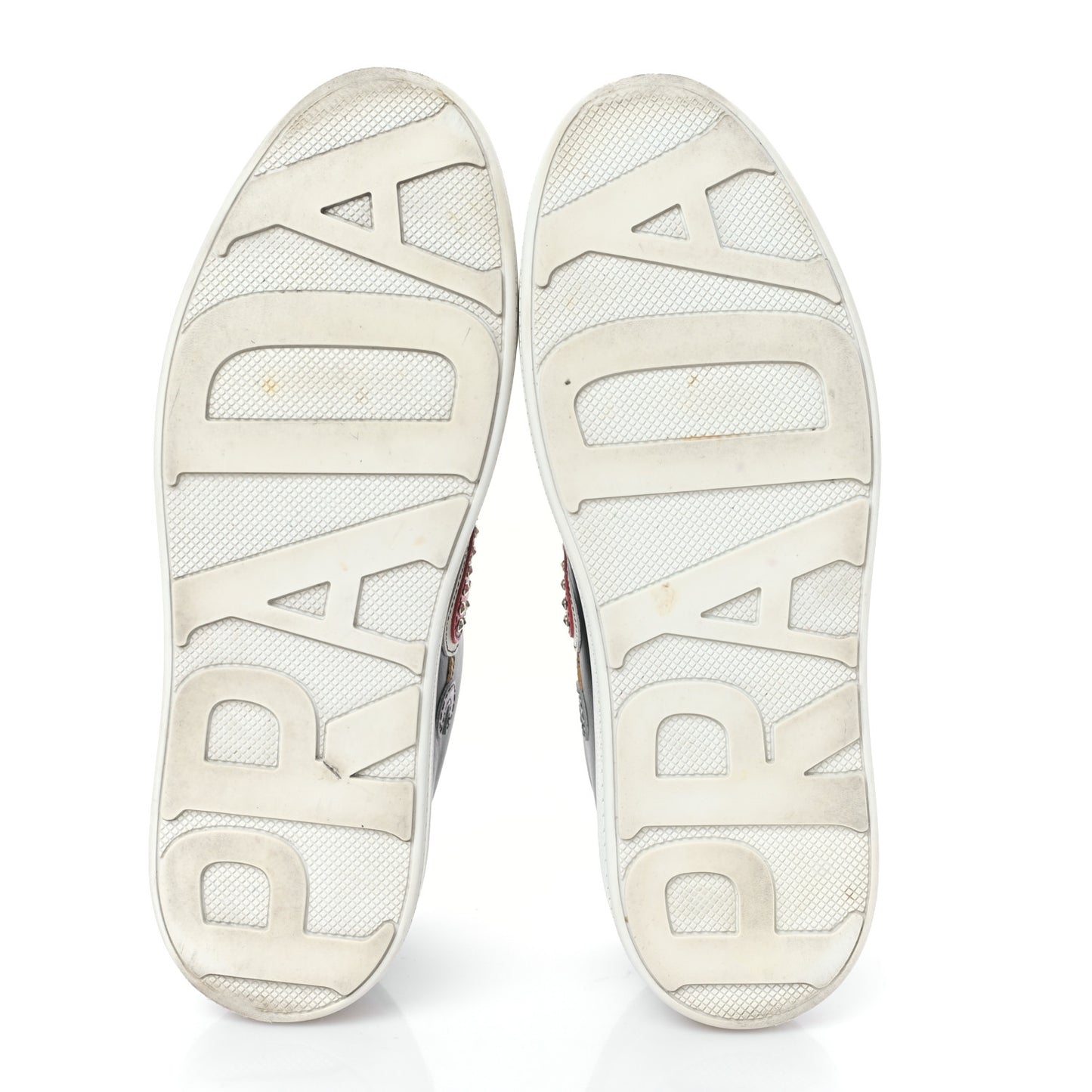 Calfskin Patchwork Robot Queen Sneakers 36 Black