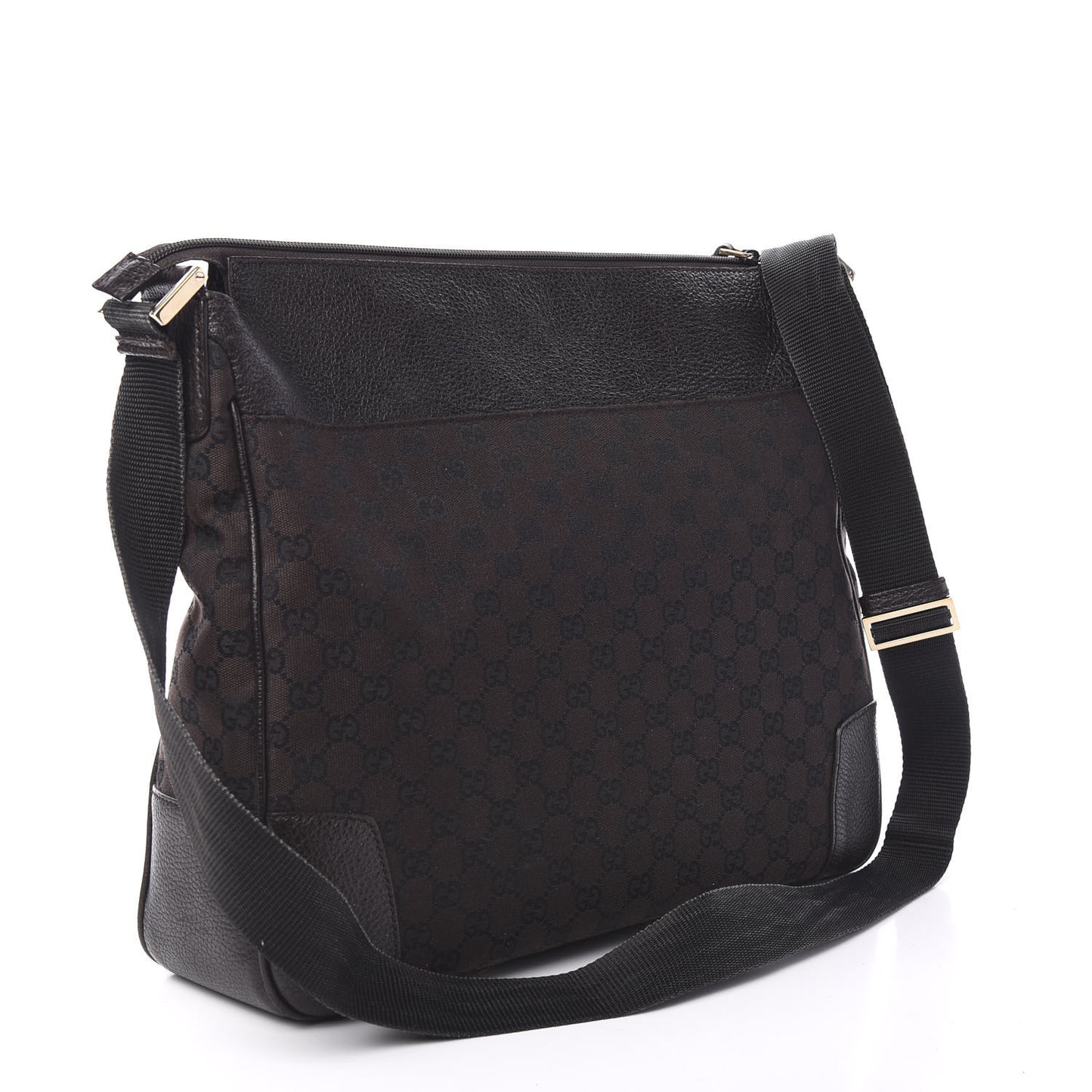 Monogram Large Messenger Bag Brown