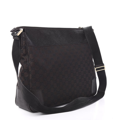 Gucci Monogram Large Messenger Bag Brown 2 of 9