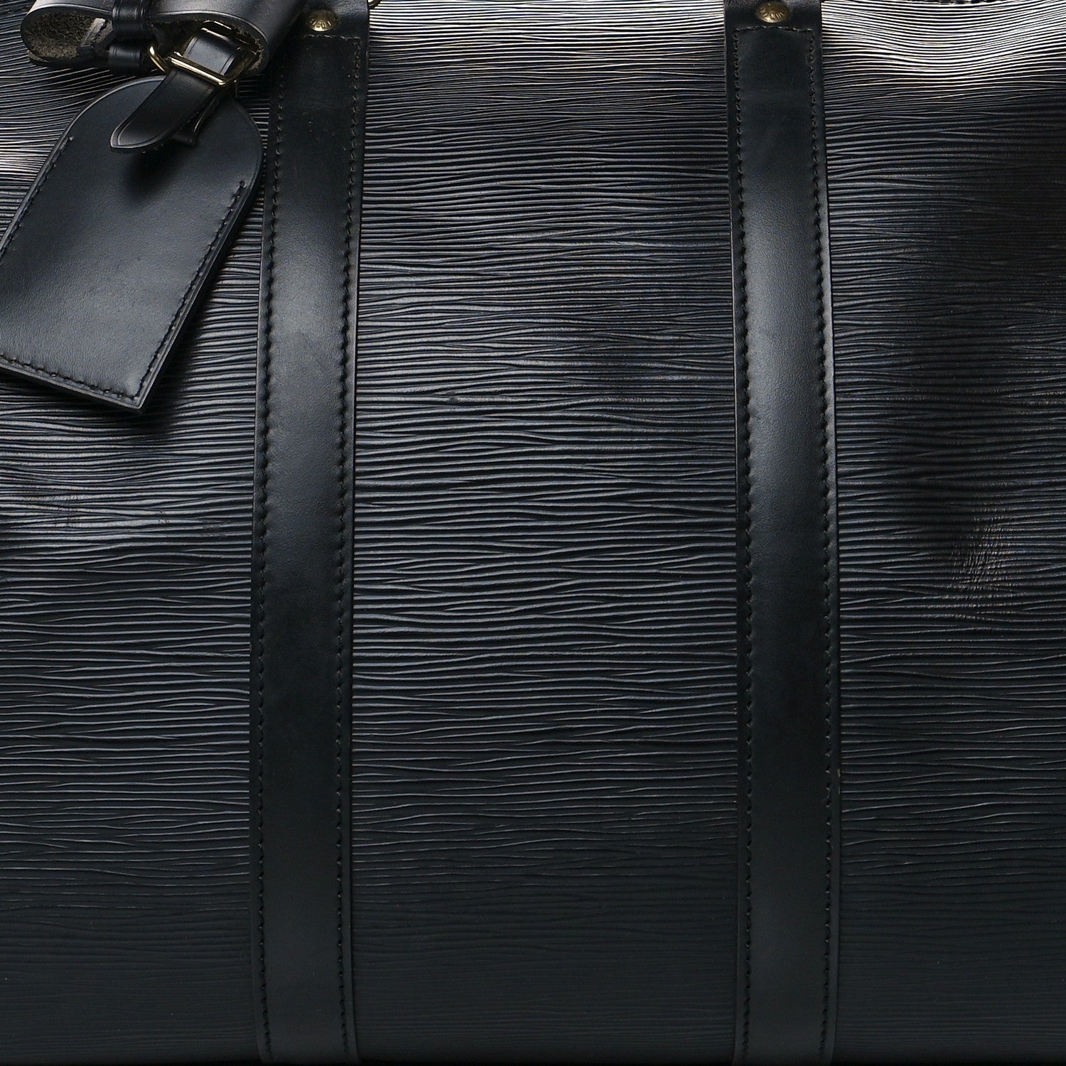 Louis Vuitton Epi Keepall 45 Black 7 of 14