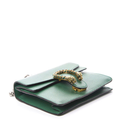 Gucci Calfskin Mini Dionysus Shoulder Bag Emerald 4 of 10