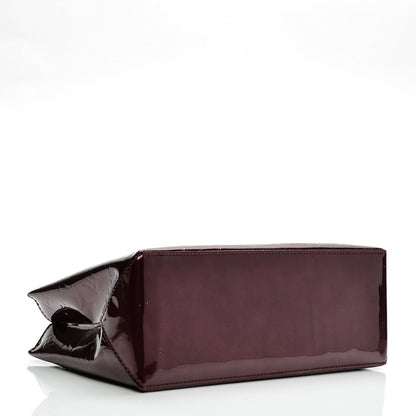 Louis Vuitton Vernis Wilshire PM Rouge Fauviste 4 of 7