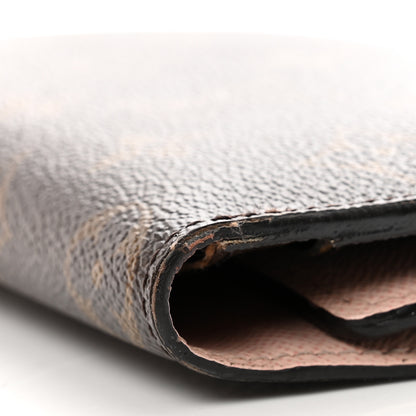 Louis Vuitton Monogram Josephine Wallet Rose Ballerine 8 of 13