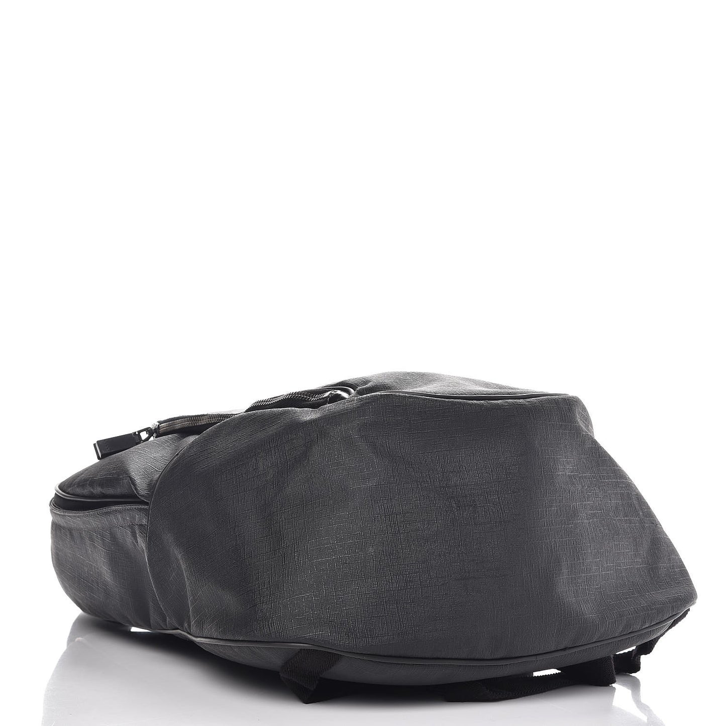 Coated Canvas Interlocking G Travel Backpack Black