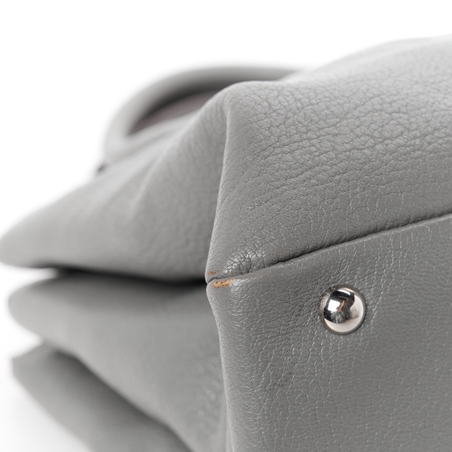 Miu Miu Goatskin Madras Top Handle Double Zip Tote Marmo 15 of 15