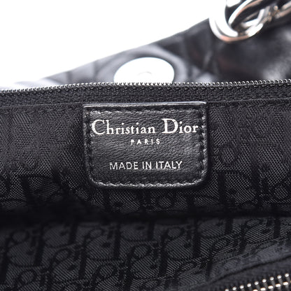 Christian Dior Lambskin Cannage Large Dior Soft Shopping Tote Black 6 of 15