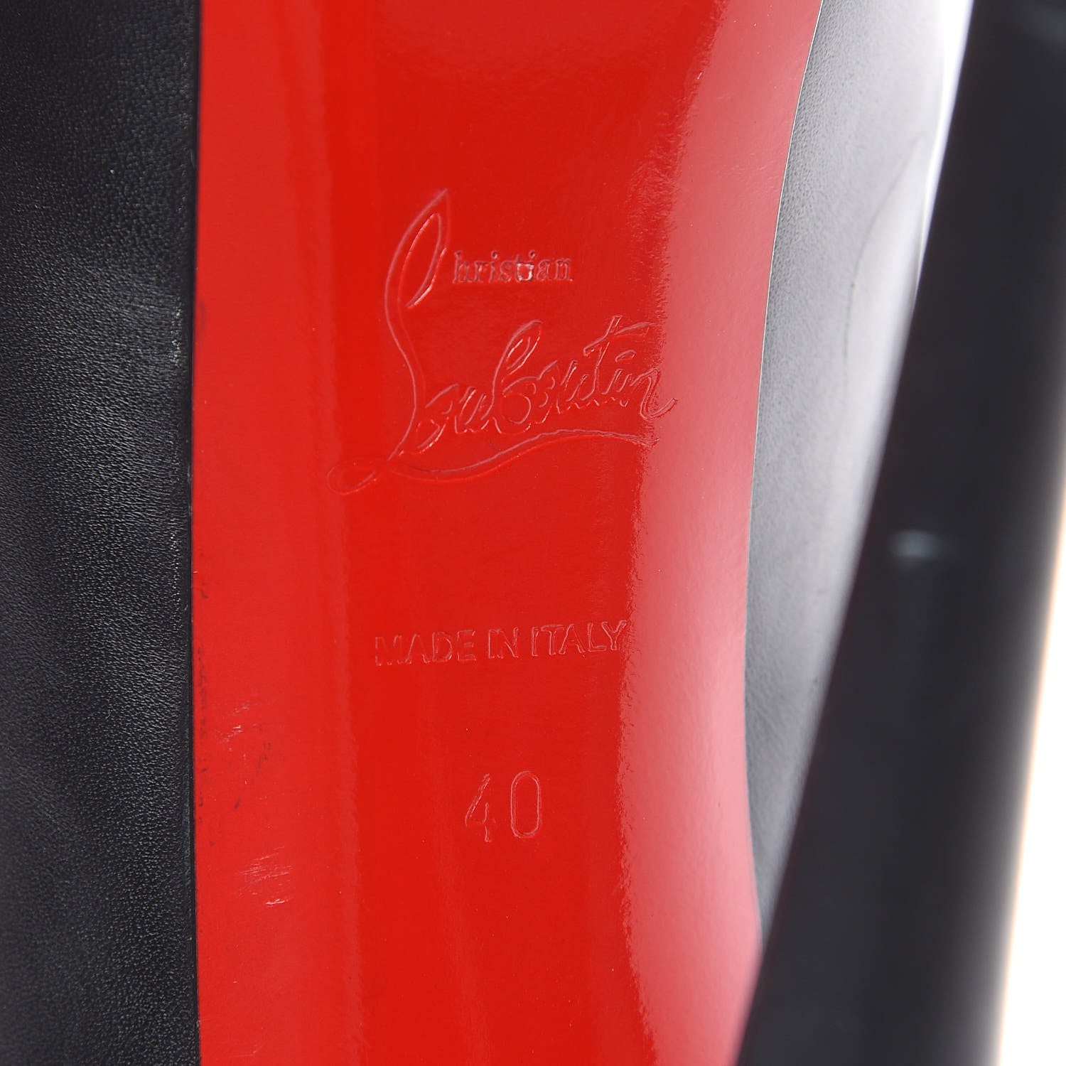 Christian Louboutin Calfskin Daf Booty 160 Ankle Boots 40 Black 6 of 13
