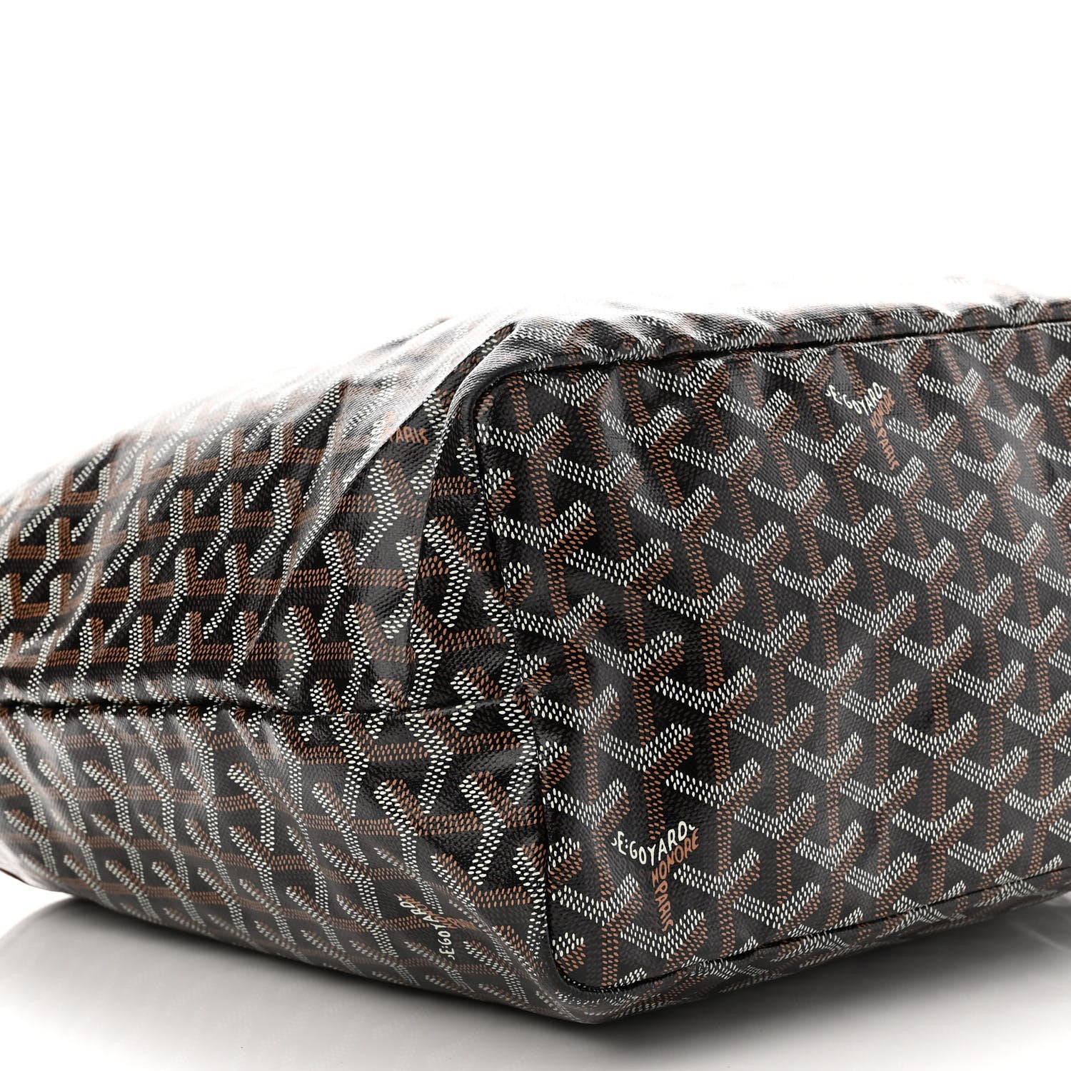 Goyard Goyardine Saint Louis PM Black Gold 9 of 10