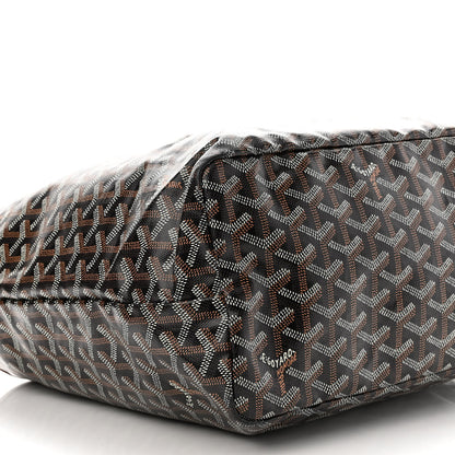 Goyard Goyardine Saint Louis PM Black Gold 9 of 10