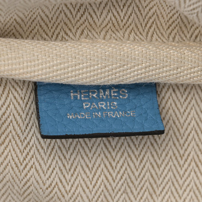 Hermes Taurillon Clemence Victoria II 35 Bleu Paradis 6 of 11