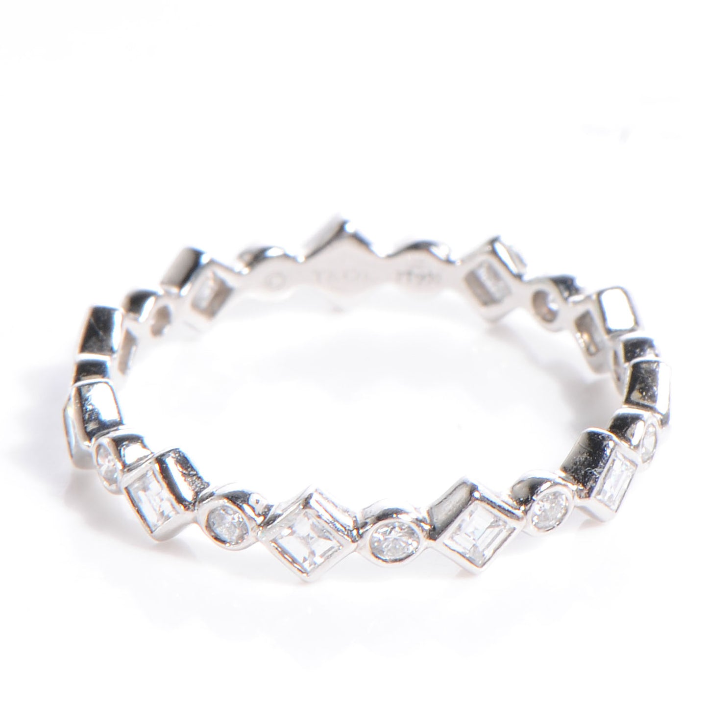 Platinum Diamond Celebration Ring 5.5