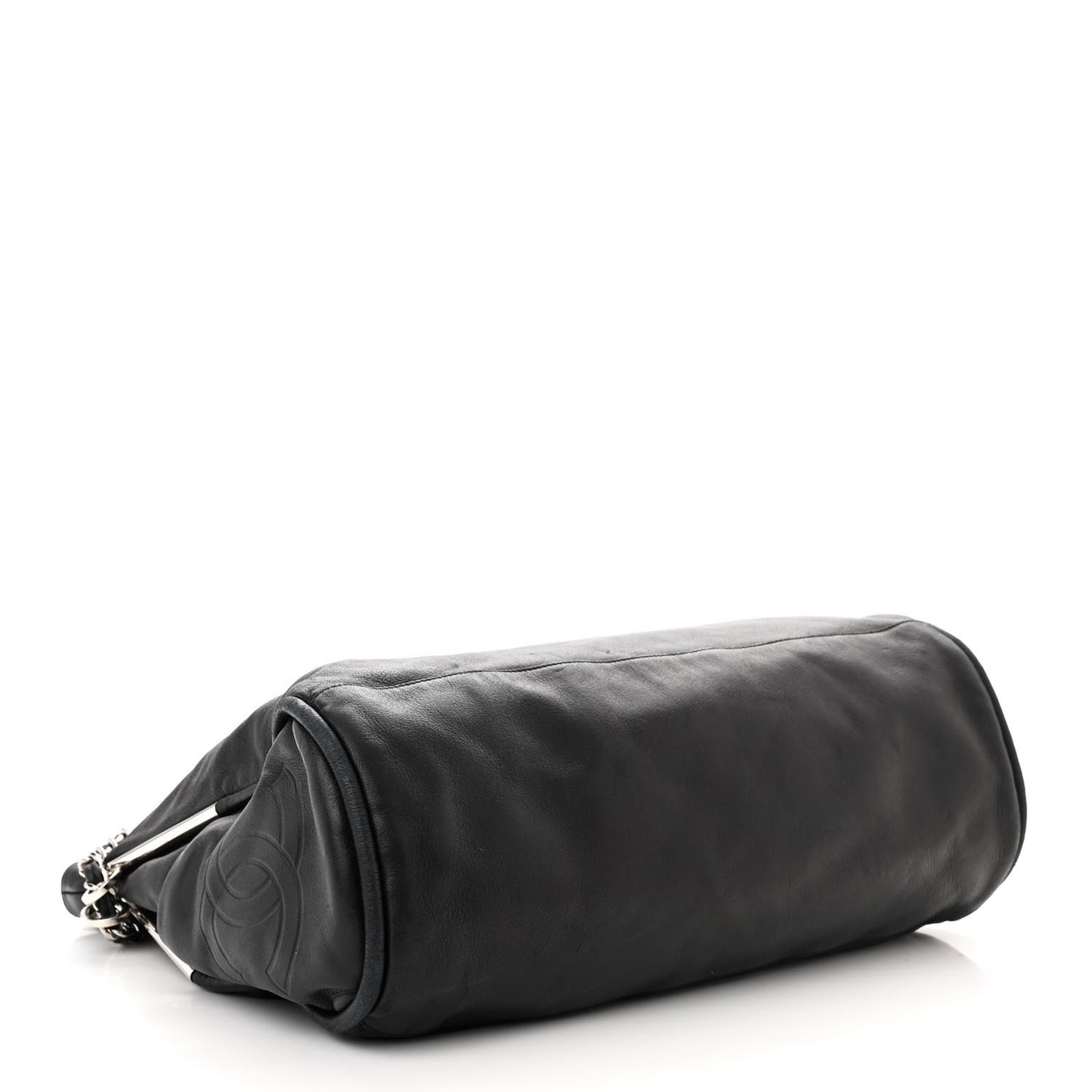 Lambskin Large Ultimate Soft Tote Black